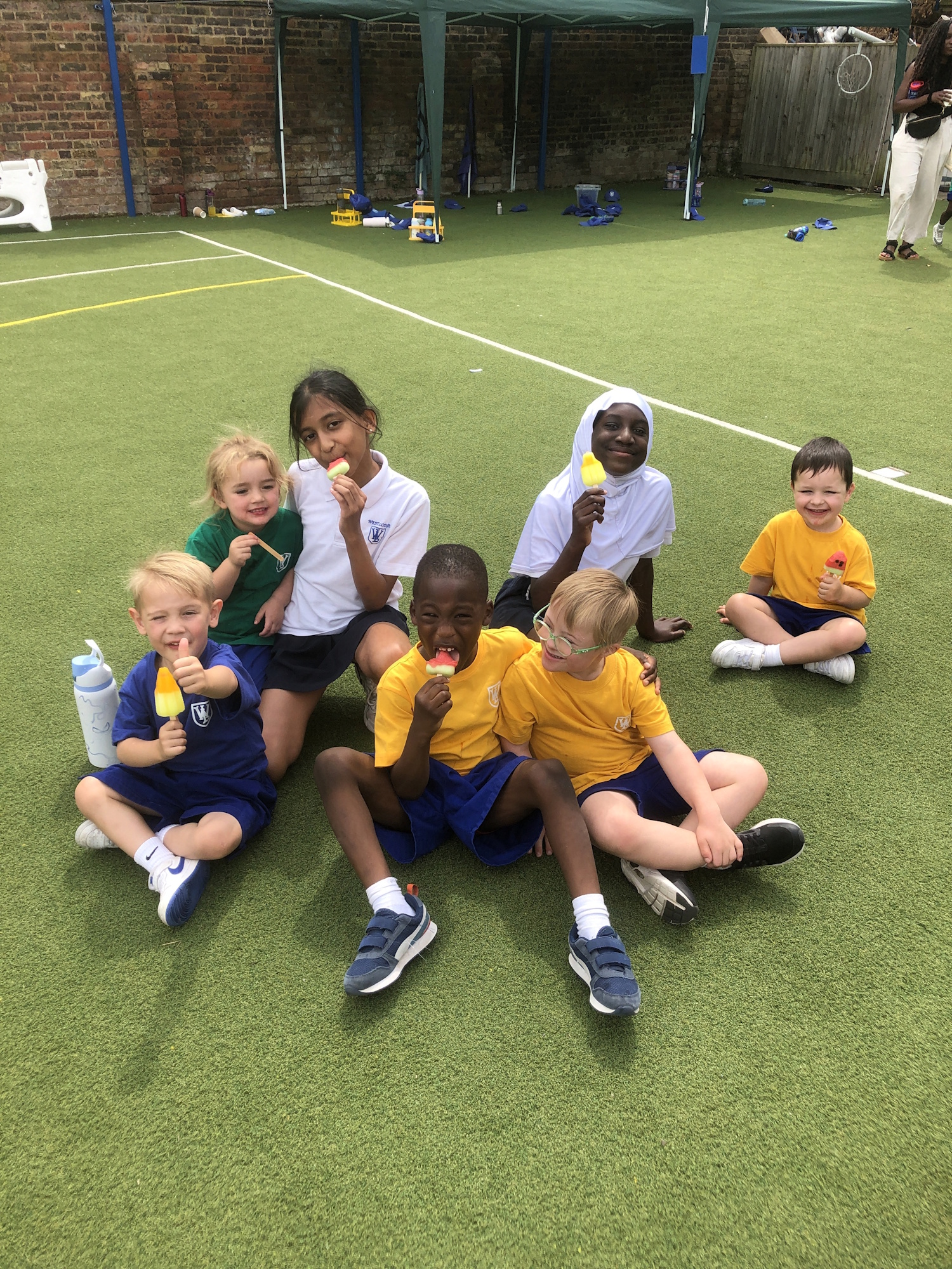 House Captains at EYFS Sports Day
